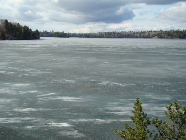 Looking northwest on Regina Bay